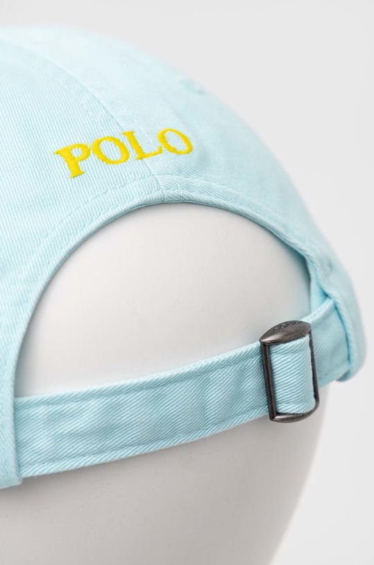 Doplňky Bavlněná baseballová čepice Polo Ralph Lauren 710667709 tyrkysová