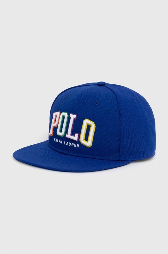 Kapa s šiltom Polo Ralph Lauren Našitek mornarsko modra 710890631