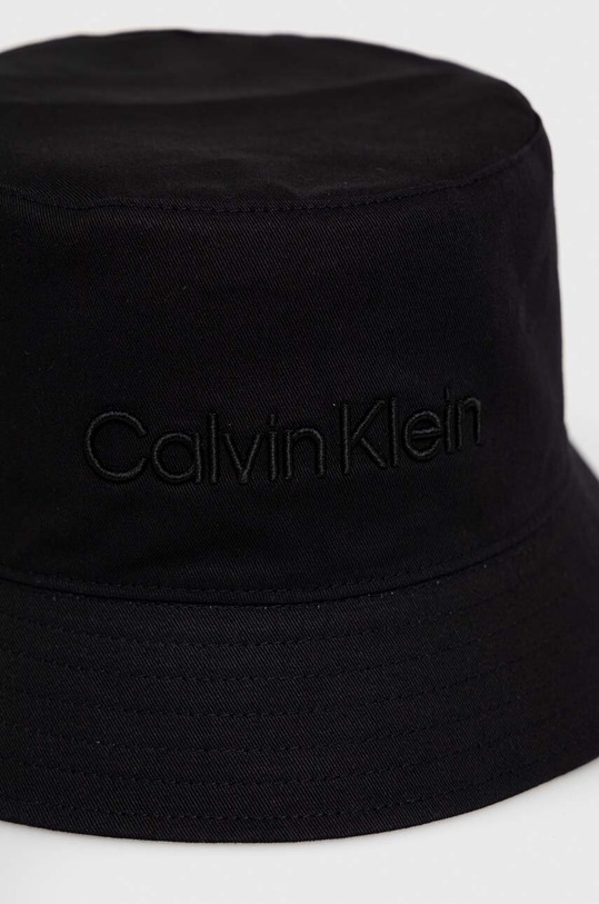 Akcesoria Calvin Klein kapelusz dwustronny bawełniany K50K510338.PPYX czarny