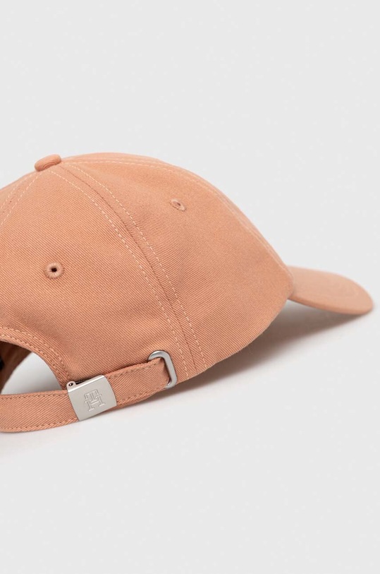 Akcesoria Tommy Hilfiger czapka z daszkiem bawełniana AM0AM10860.PPYX pomarańczowy