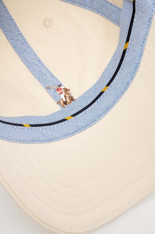 Polo Ralph Lauren czapka z daszkiem beżowy 710834737