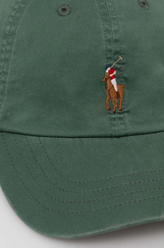 Polo Ralph Lauren czapka z daszkiem 710834737 zielony SS25
