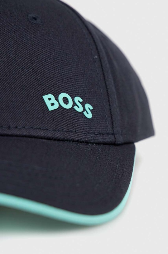 BOSS șapcă de baseball din bumbac BOSS GREEN 50489477 bleumarin SS23