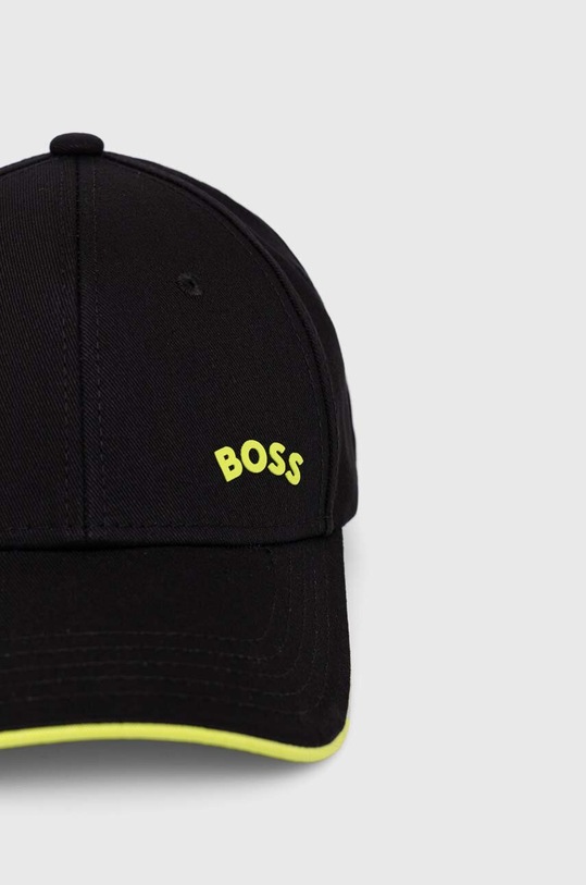 Pamučna kapa sa šiltom BOSS BOSS GREEN 50489477 crna SS23