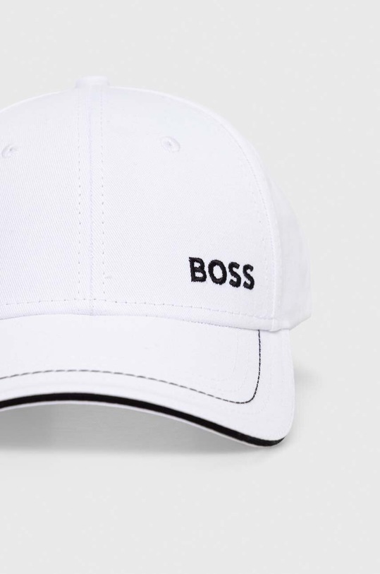 BOSS șapcă de baseball din bumbac GREEN 50492716 alb AA00