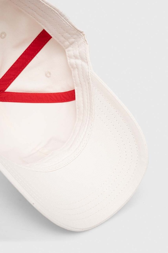 HUGO czapka z daszkiem bawełniana Men-X 581-RL biały 50492745