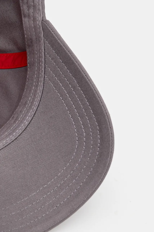 Bavlněná baseballová čepice HUGO šedá 50492745