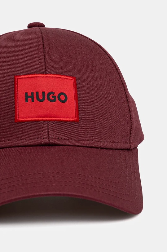 Бавовняна бейсболка HUGO 50492745 бордо AA00