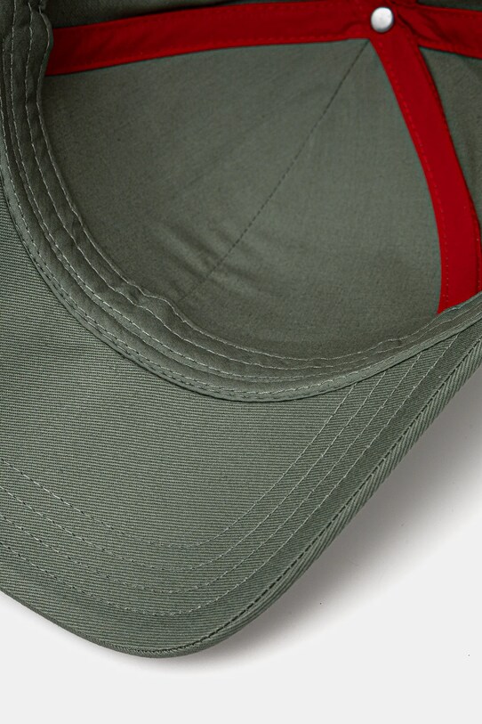 Bavlněná baseballová čepice HUGO zelená 50492745