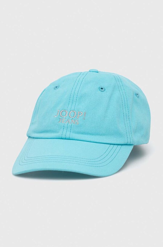 Joop! șapcă de baseball din bumbac bumbac turcoaz 30035533