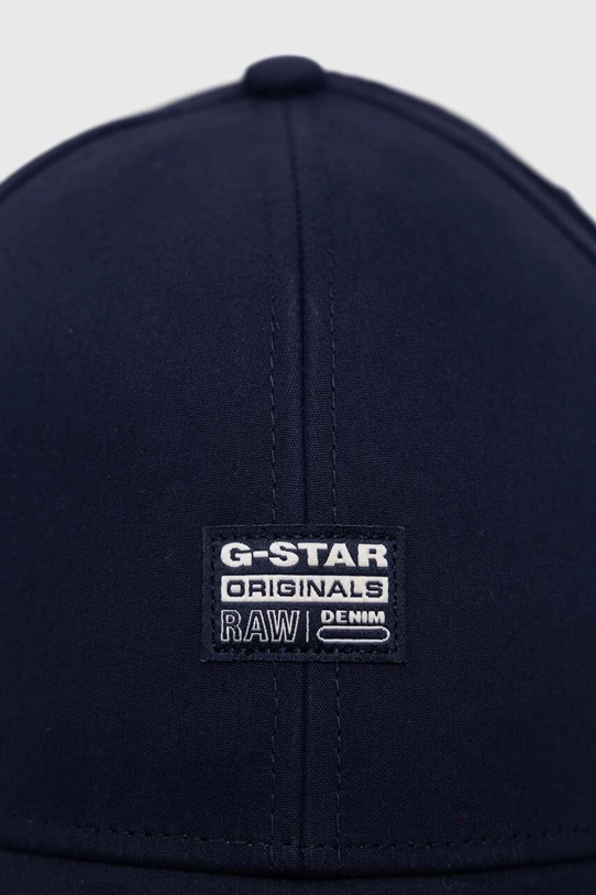 Akcesoria G-Star Raw czapka z daszkiem D03219.W018 granatowy