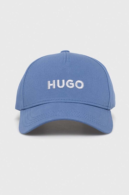 Бавовняна бейсболка HUGO 50491521 блакитний SS23