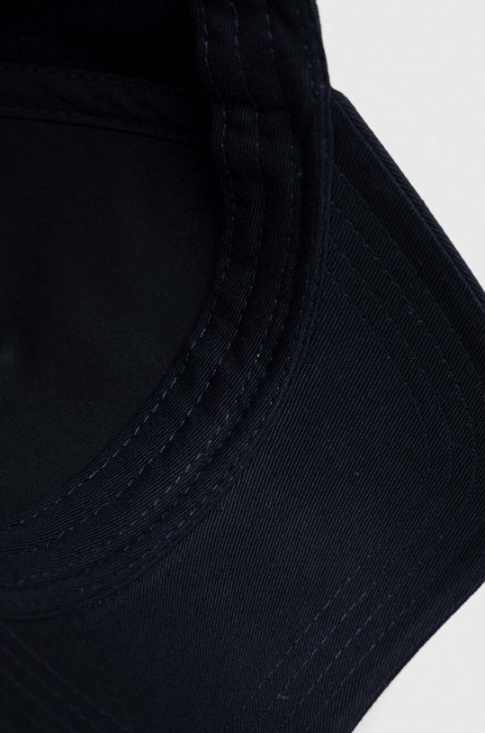 HUGO czapka z daszkiem bawełniana granatowy 50491522