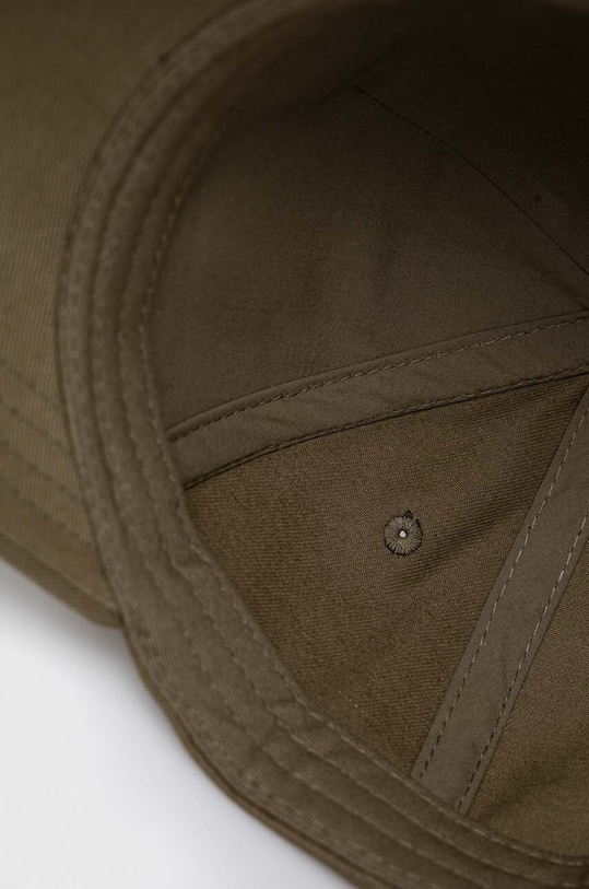 HUGO czapka z daszkiem bawełniana zielony 50491522