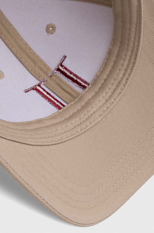 Les Deux czapka z daszkiem bawełniana beżowy LDM702043.