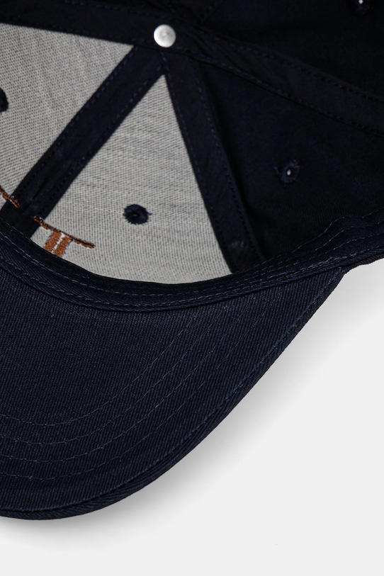 Les Deux czapka z daszkiem bawełniana granatowy LDM702043.