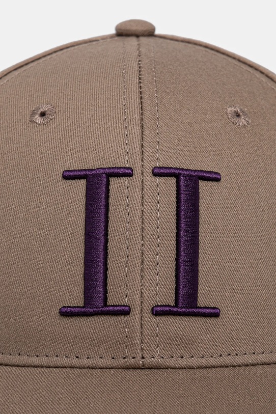 Les Deux czapka z daszkiem bawełniana LDM702043. brązowy AW24