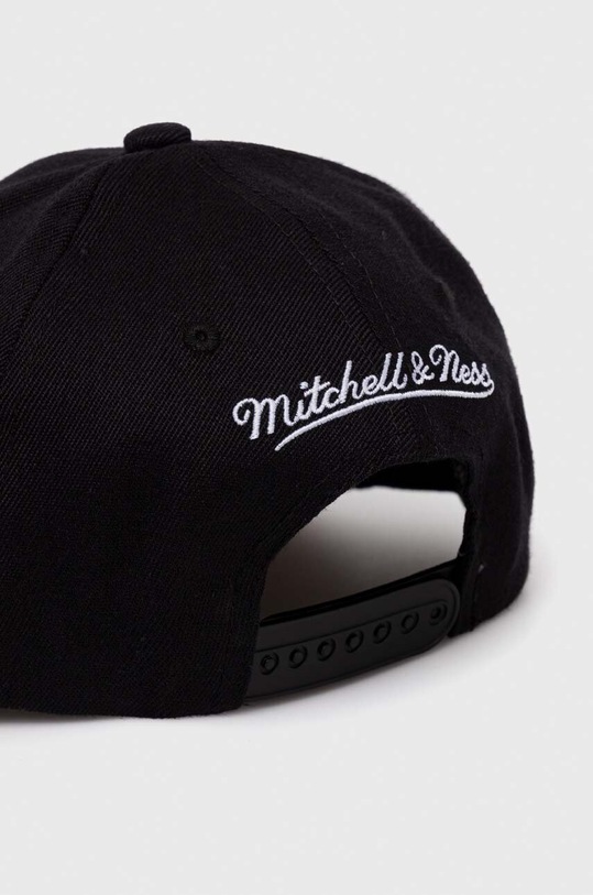 Akcesoria Mitchell&Ness czapka z daszkiem z domieszką wełny HHSS3281 czerwony