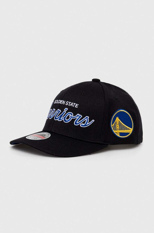 Mitchell&Ness șapcă din amestec de lână BOSTON CELTICS cu un amestec de lana negru HHSS3281