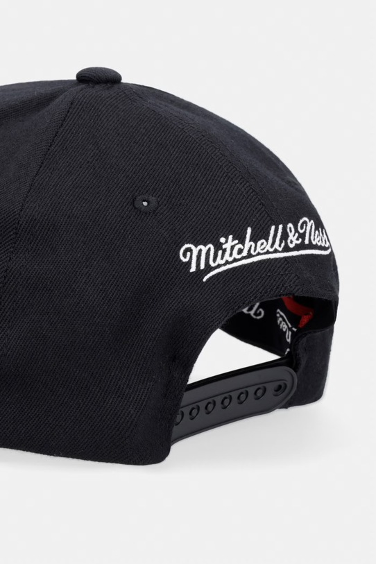 Akcesoria Mitchell&Ness czapka z daszkiem z domieszką wełny HHSS3281 czarny