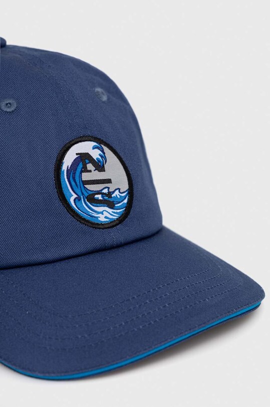 North Sails șapcă de baseball din bumbac 623206 albastru SS23