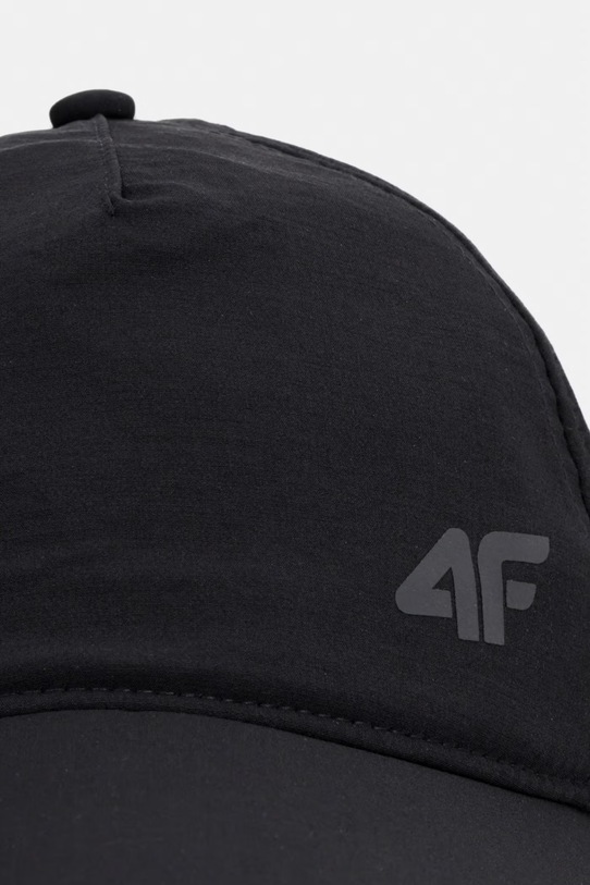 Bavlněná baseballová čepice 4F 4FSS23ACABM126 černá SS23