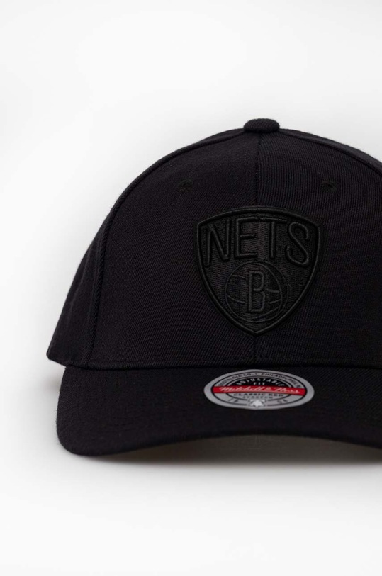 Mitchell&Ness czapka z daszkiem z domieszką wełny INTL101 czarny SS23
