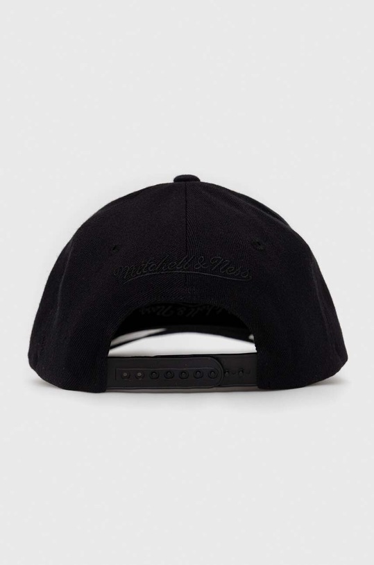 Akcesoria Mitchell&Ness czapka z daszkiem z domieszką wełny INTL101 czarny