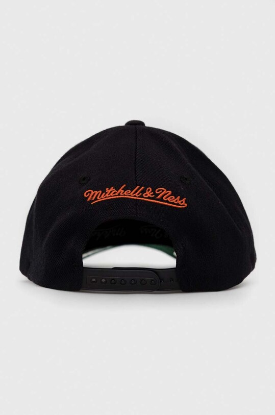Аксесоари Шапка с козирка с вълна Mitchell&Ness Brooklyn Nets INTL102 черен