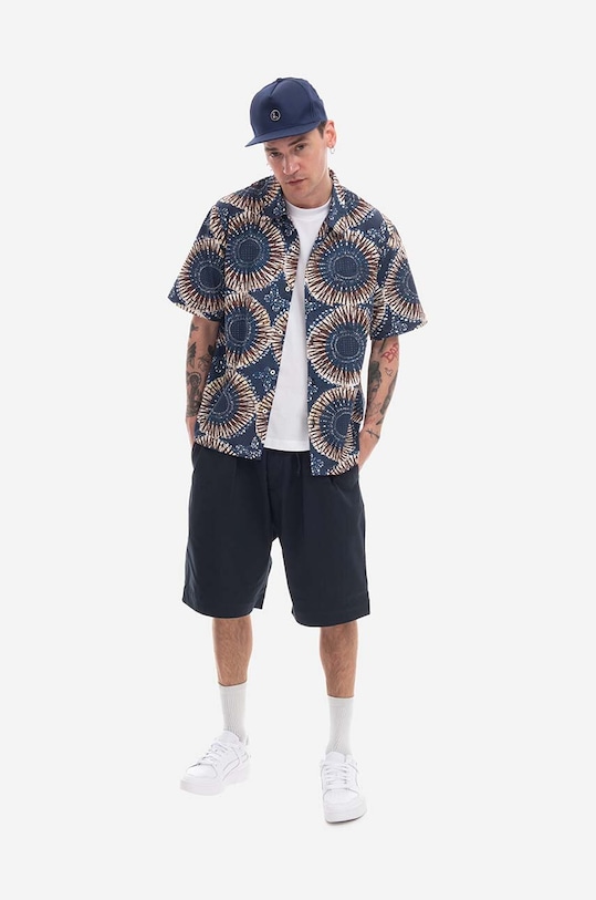 Bavlněná baseballová čepice Universal Works 28815.NAVY námořnická modř SS23