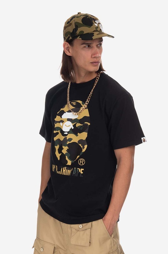 Bavlněná baseballová čepice A Bathing Ape 001CPI801009M