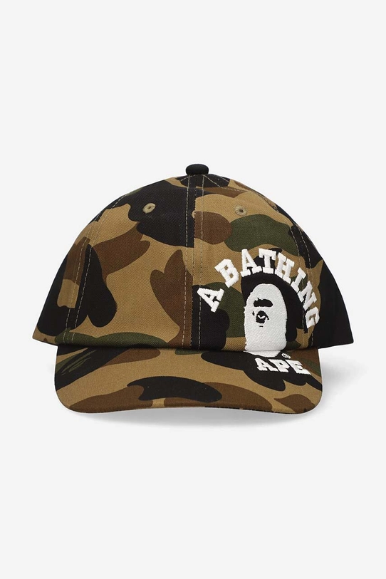 Βαμβακερό καπέλο του μπέιζμπολ A Bathing Ape 001CPI801009M