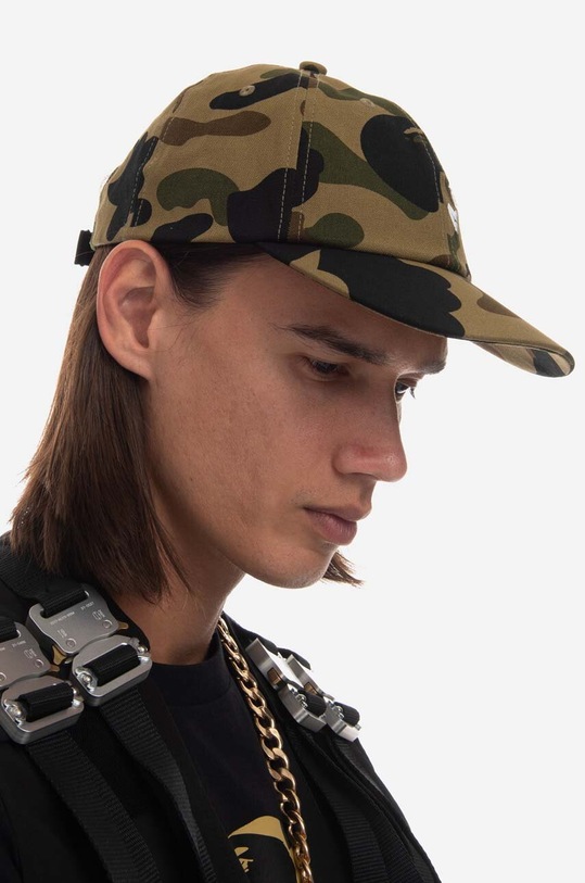 Bavlněná baseballová čepice A Bathing Ape 001CPI801009M