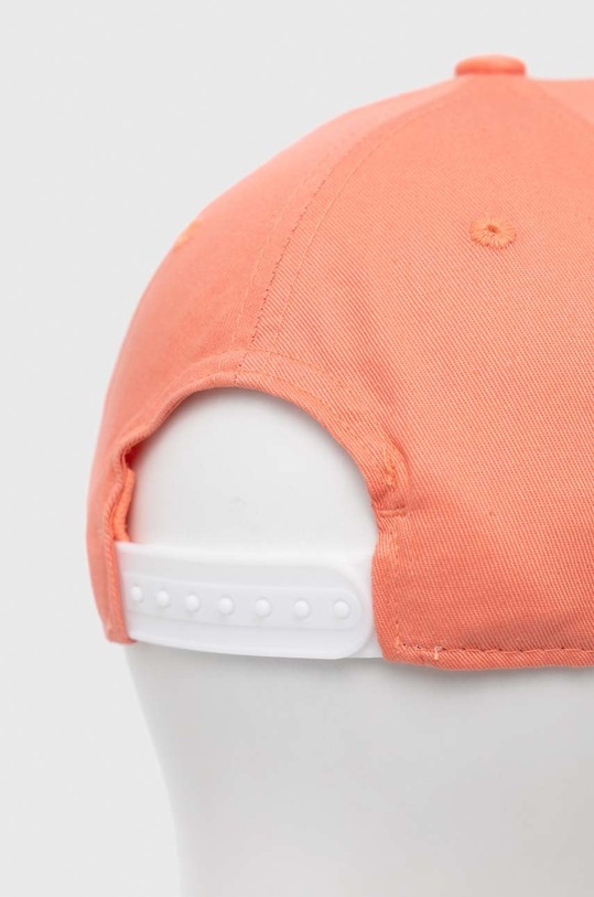 Akcesoria adidas Performance czapka z daszkiem bawełniana IC9709 pomarańczowy