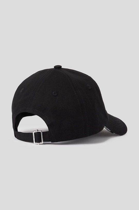 Karl Lagerfeld șapcă de baseball din bumbac 230W3411 negru