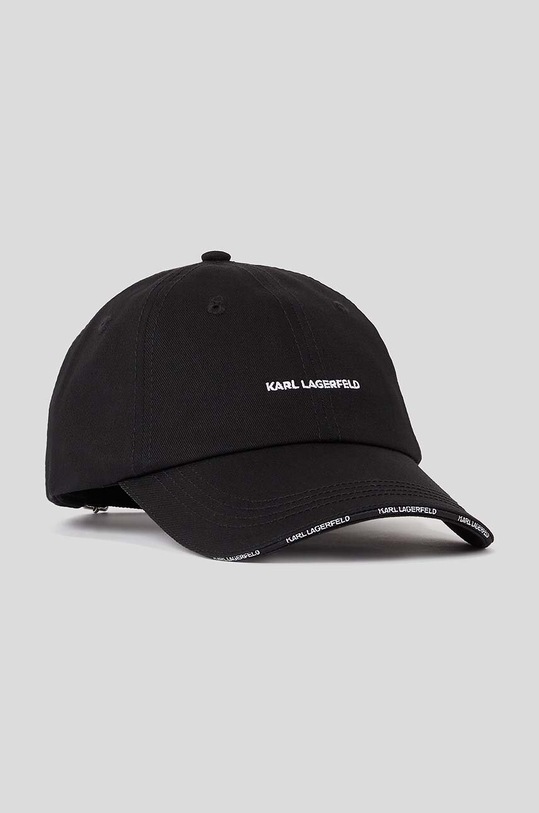 Karl Lagerfeld șapcă de baseball din bumbac 230W3411