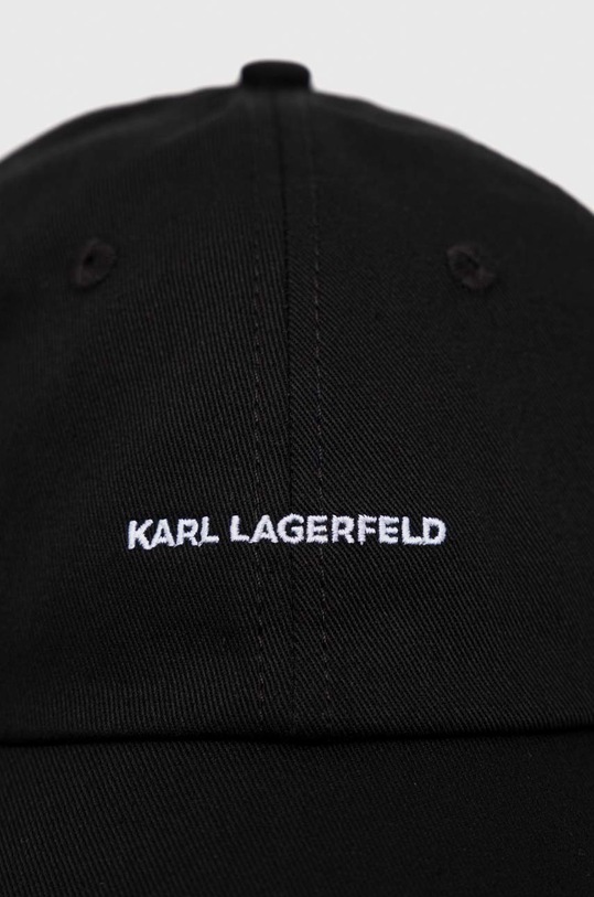 Karl Lagerfeld șapcă de baseball din bumbac 230W3411
