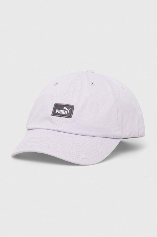 Хлопковая кепка Puma аппликация фиолетовой 2366901