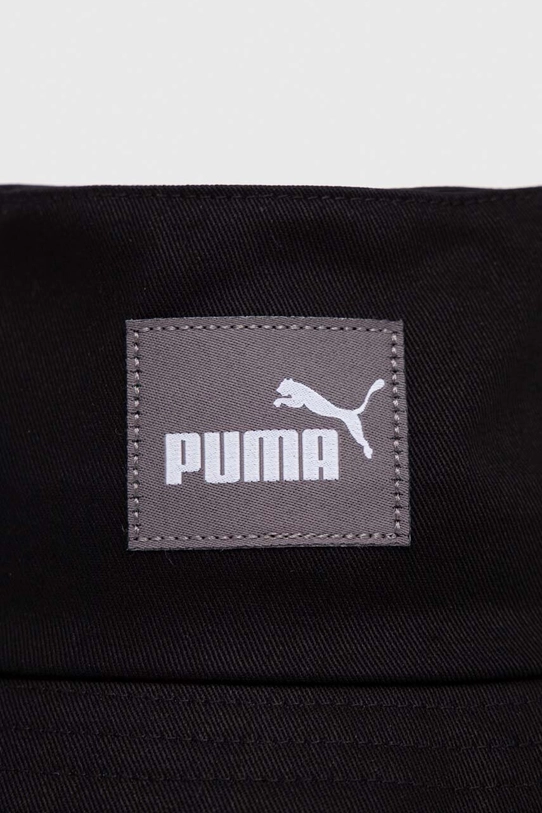 Puma palarie din bumbac 24363 negru SS23