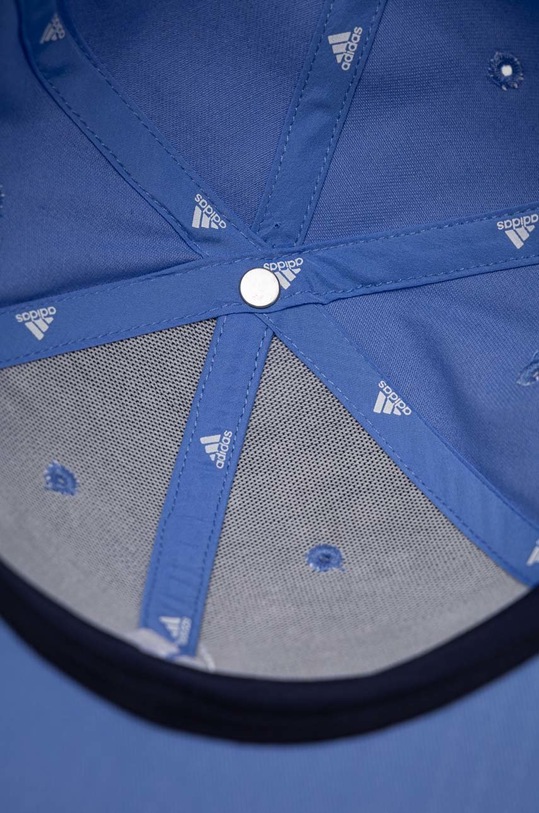 adidas Performance czapka z daszkiem bawełniana niebieski IC9694