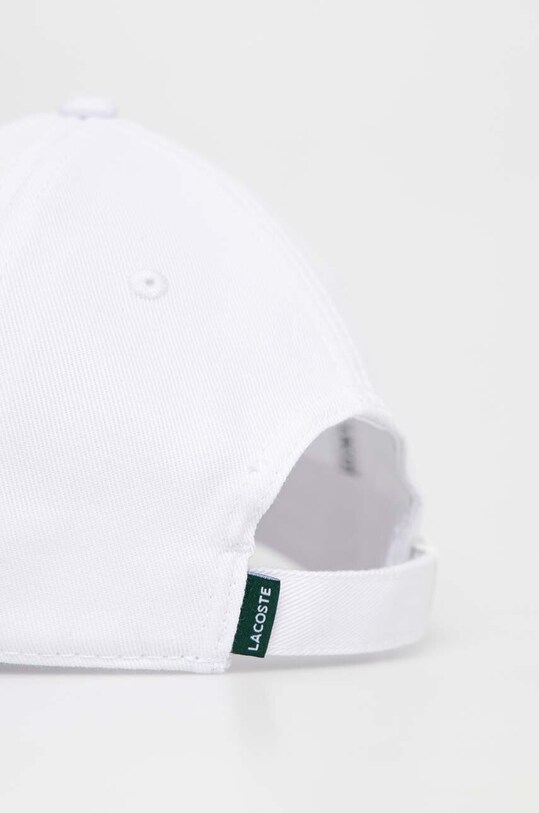 Аксесуари Бавовняна бейсболка Lacoste RK0440 білий
