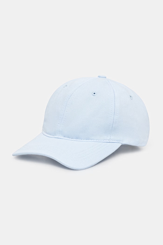 Lacoste czapka bejsbolówka bawełniana niebieski RK0440