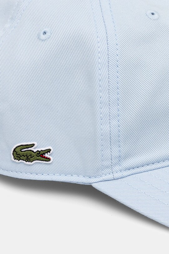 Бавовняна бейсболка Lacoste блакитний RK0440