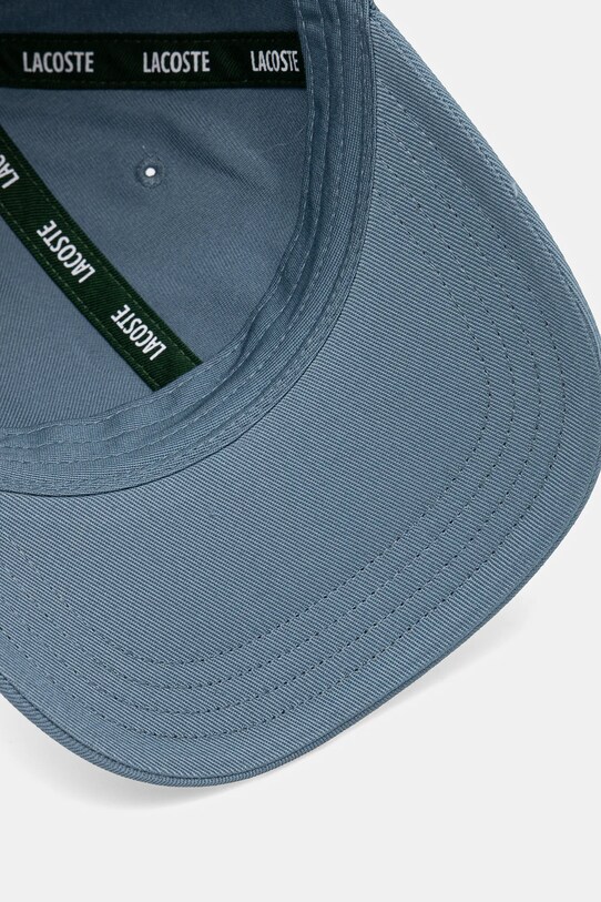 Doplňky Bavlněná baseballová čepice Lacoste RK0440 modrá