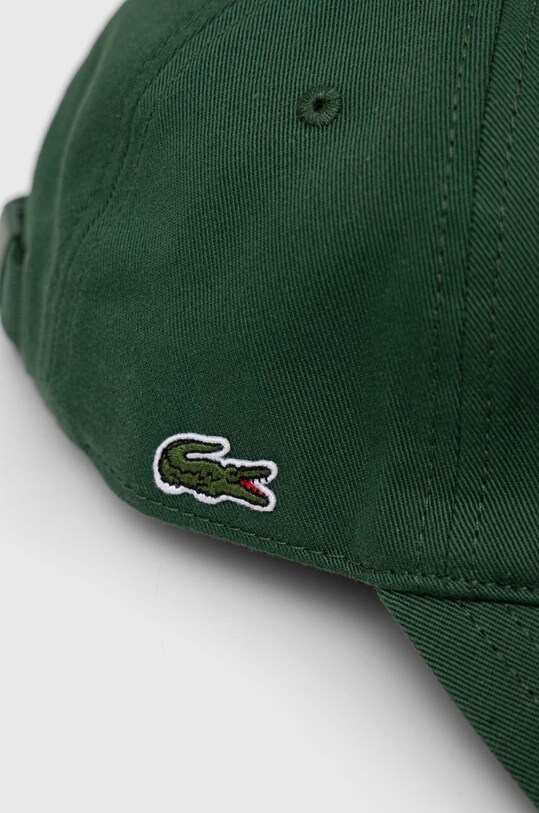 Аксессуары Хлопковая кепка Lacoste RK0440 зелёный