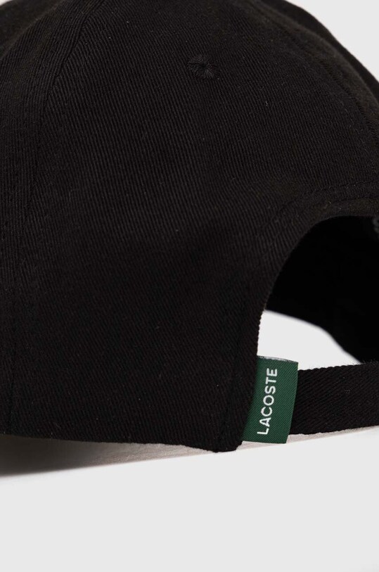 Accesorii Lacoste șapcă de baseball din bumbac RK0440 negru