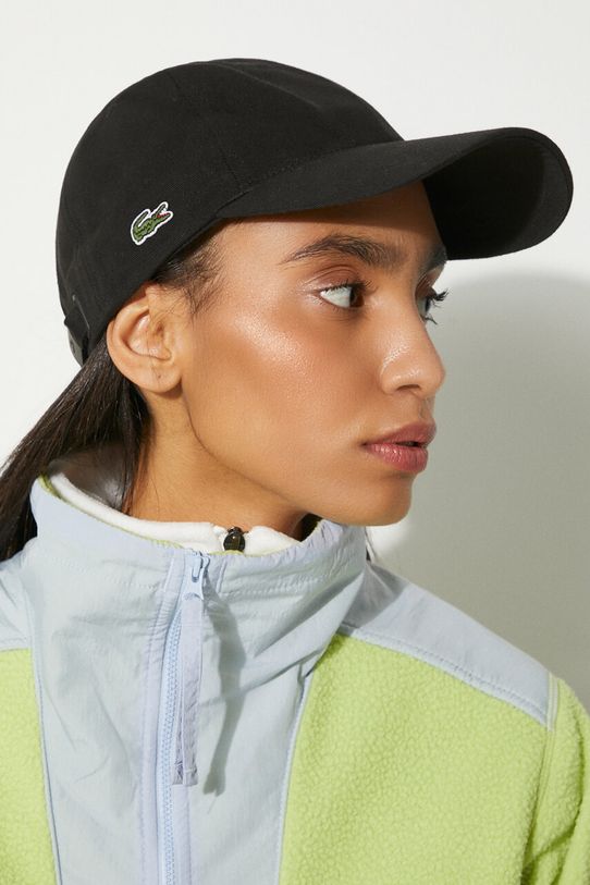 Lacoste Baseball cap cotton Planet friendly black RK0440