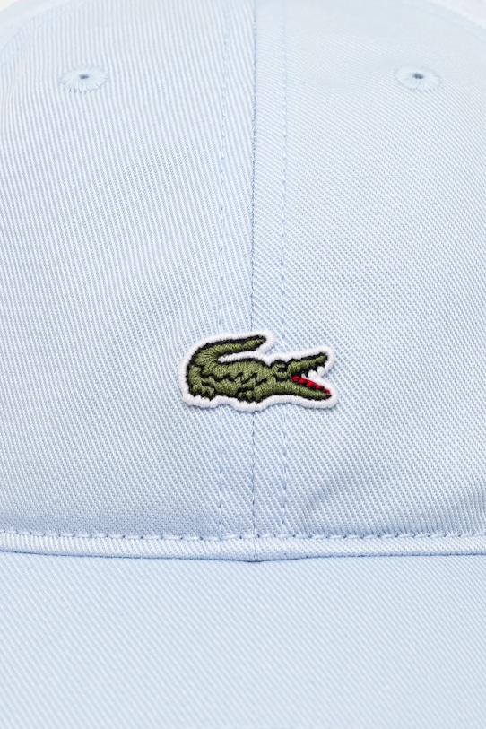 Lacoste șapcă de baseball din bumbac albastru RK0491