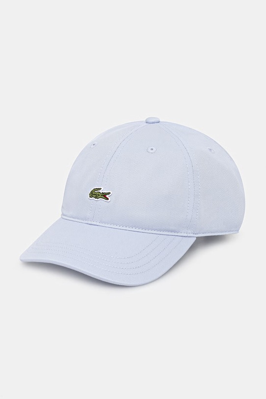Lacoste baseball cap bawełniany niebieski RK0491