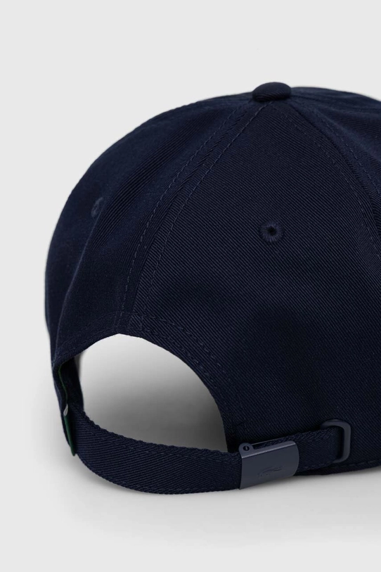 Lacoste cotton baseball cap RK0491 navy SS25